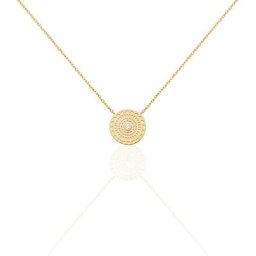 Collier Carmina Plaqué Or Jaune Oxyde De Zirconium