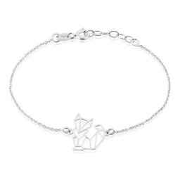 Bracelet Argent Blanc Alekdandarine