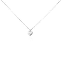 Collier Or Blanc Lydia Oxydes De Zirconium