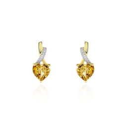 Boucles D'oreilles Puces Or Jaune Clothilde