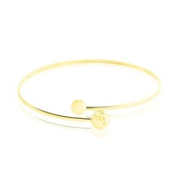 Bracelet Jonc Clemmie Or Jaune
