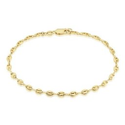 Bracelet Plaqué Or Jaune William