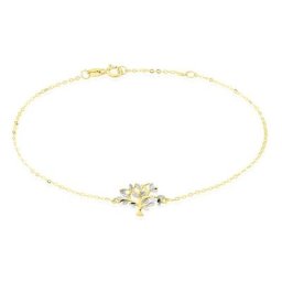 Bracelet Or Bicolore Fragaria