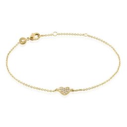 Bracelet Plaqué Or Nafissa Oxydes De Zirconium