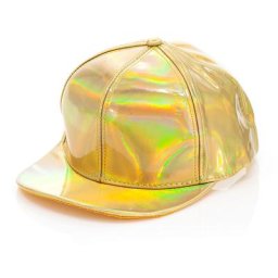 Casquette ""holo"", doré