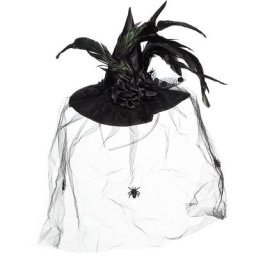 Mini-chapeau, noir