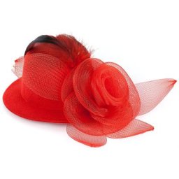 Mini-chapeau ""lady in red