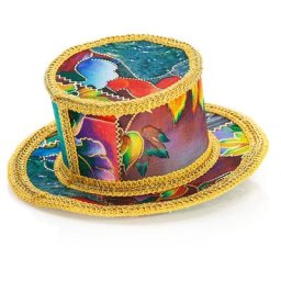 Mini-chapeau ""patchwork