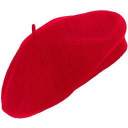 Béret basque, rouge