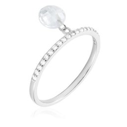 Bague Aodh Argent Blanc Oxyde De Zirconium
