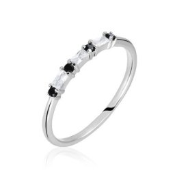 Bague Adriana Argent Blanc Oxyde De Zirconium