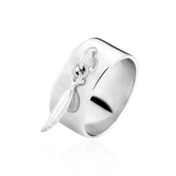 Bague Argent Blanc Psara