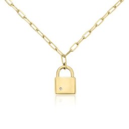 Collier Plaqué Or Guirec Oxyde De Zirconium