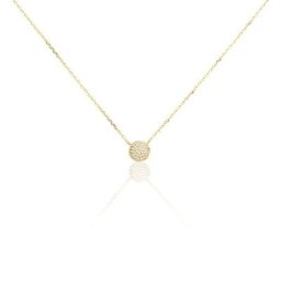 Collier Plaqué Or Larraso Oxydes De Zirconium