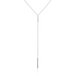 Collier Katell Argent Blanc