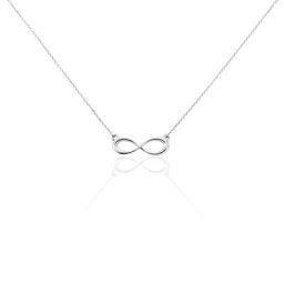 Collier Maryeme Infini Or Blanc