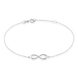 Bracelet Maryeme Infini Or Blanc