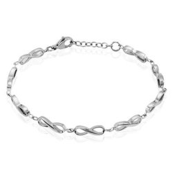 Bracelet Daphne Acier Blanc