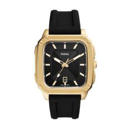 Montre Fossil Inscription Noir