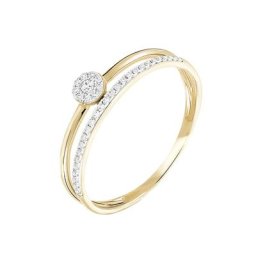 Bague Maellys Or Jaune Diamant