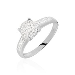Bague Serena Or Blanc Diamant
