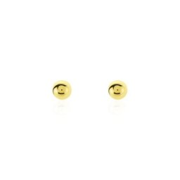 Boucles D'oreilles Puces Or Jaune Fidelia