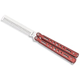 Couteau papillon balisong 21cm Peigne brosse cheveux