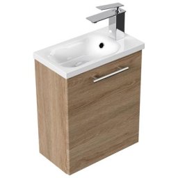 Meuble lave-mains Pico Slimline 40cm décor chêne