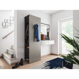 Meubles couloir Terra 3 pièces pour 6 paires de chaussures Cendre