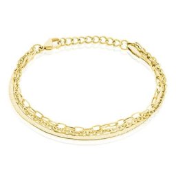 Bracelet Cherilyn Acier Doré