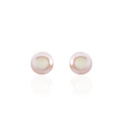 Boucles D'oreilles Puces Ursulina Or Jaune Perle De Culture