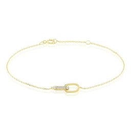 Bracelet Molana Or Jaune Diamant