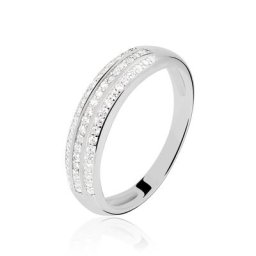 Bague Nataelle Argent Blanc Oxyde De Zirconium