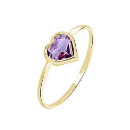 Bague Marsie Or Jaune Améthyste
