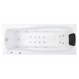 Baignoire Balnéo Ocean 170x70 à droite Made in Germany 18 buses sans robinet