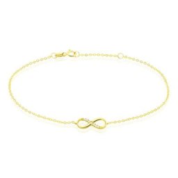 Bracelet Or Jaune Rosius Oxydes De Zirconium