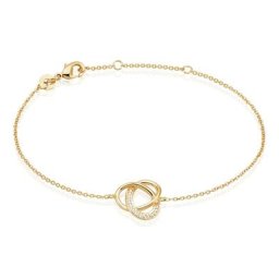 Bracelet Plaqué Or Henia Oxydes De Zirconium