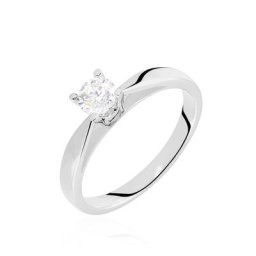 Bague Solitaire Celina Or Blanc Diamant