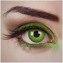 Lentilles de contact fantaisies ""magic green