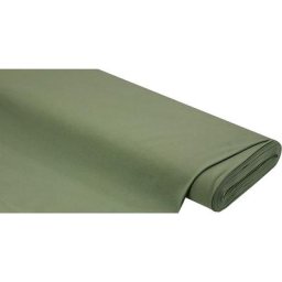 Tissu jersey en coton bio, vert roseau
