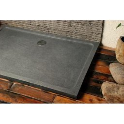 Receveur de douche A l'italienne Granit 140x100 pierre vA©ritable PALM