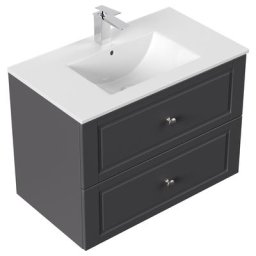 Meuble salle de bain Firenze 80 Cottage Anthracite