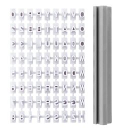 Set de tampons « lettres, chiffres »