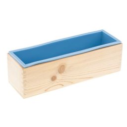 Moule à savon en silicone avec boîte en bois
