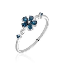 Bague Laldilon Argent Blanc Oxyde De Zirconium