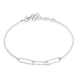 Bracelet Chiarina Argent Blanc