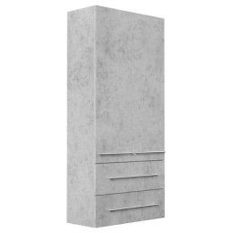 Armoire haute XL Aspect Béton