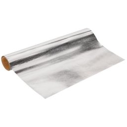 Papier imitation cuir, argenté, 49 x 100 cm