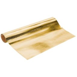 Papier imitation cuir, doré, 49 x 100 cm