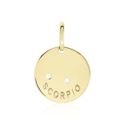 Pendentif Or Jaune Astraea Oxyde De Zirconium